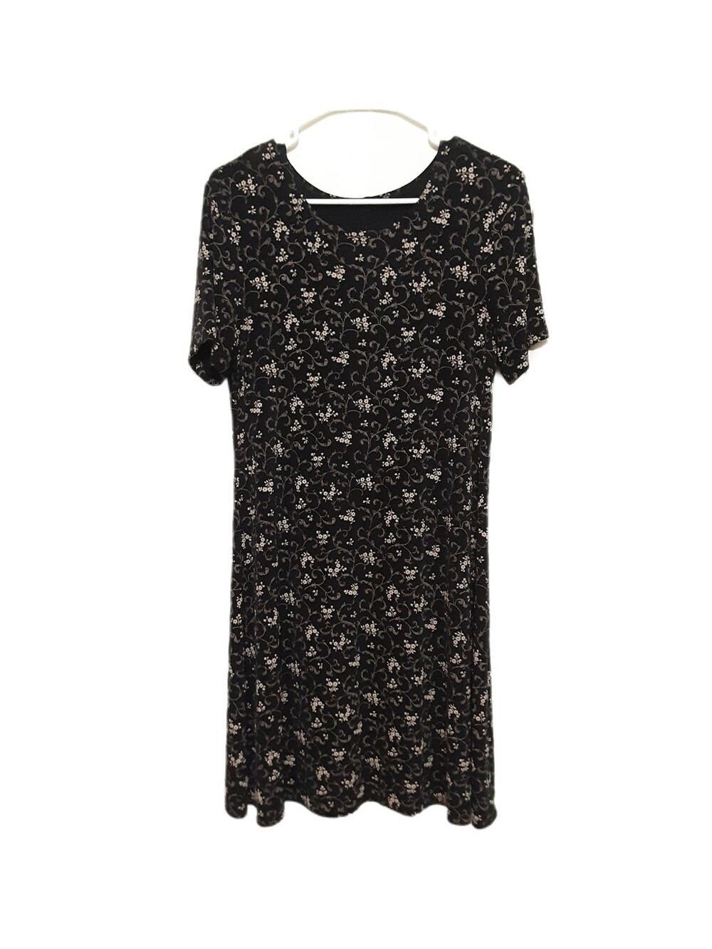 Molly Malloy Black Floral Dress